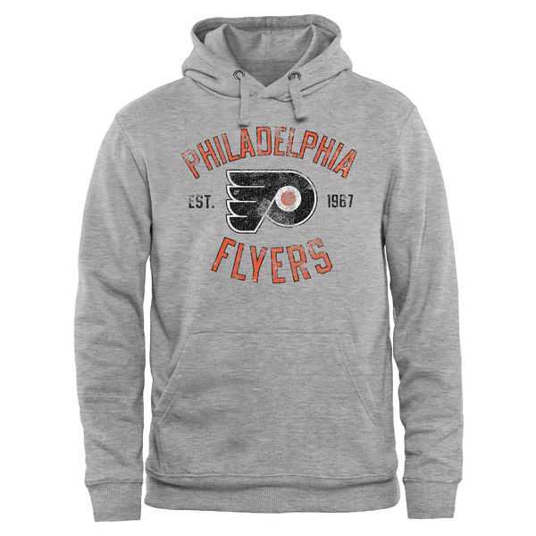 Men's Philadelphia Flyers Heritage Pullover Hoodie - Ash,We sell and wholesale Men's Philadelphia Flyers Heritage Pullover Hoodie - Ash on line form chian!